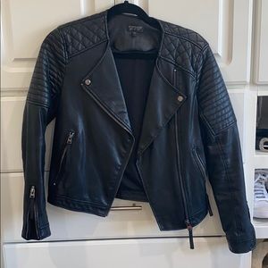 Topshop Leather Jacket